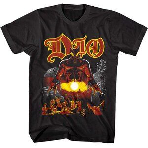 Dio Last In Line T-Shirt, Heavy Metal Rock Band Concert Album Tee 51